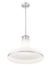 Pendant Z-Lite 831P18-BN Brushed Nickel Reznor 1 Light Pendant Z-Lite