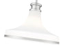 Pendant Z-Lite 831P18-BN Brushed Nickel Reznor 1 Light Pendant Z-Lite