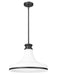 Pendant Z-Lite 831P18-MB Matte Black Reznor 1 Light Pendant Z-Lite