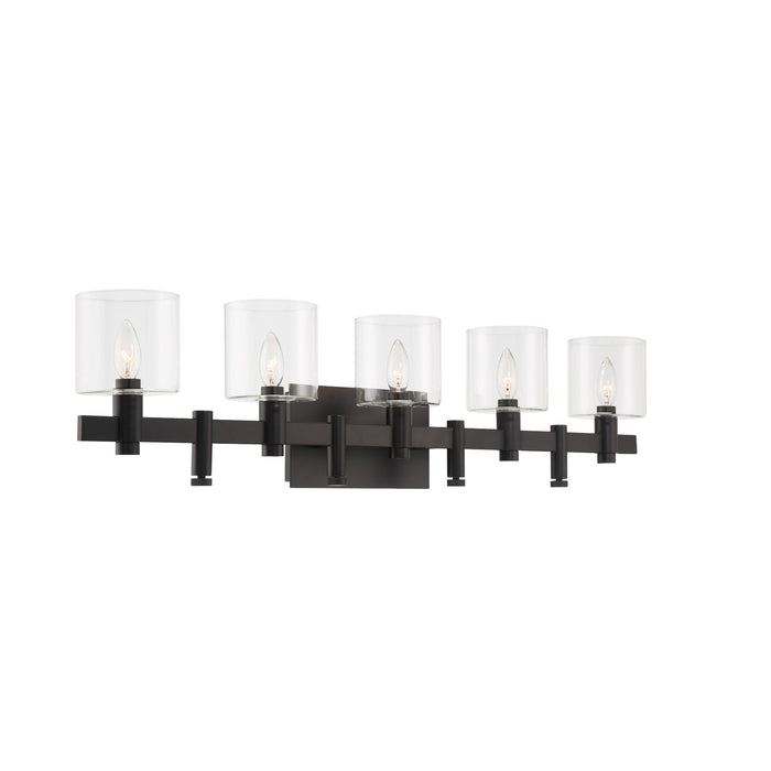 Eurofase 46813-015 Decato 38" Matte Black Vanity Light