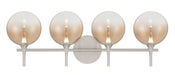 Eurofase 48917-032 Iissa 4-Light Satin Nickel LED Vanity Light