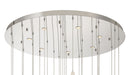Eurofase 49920-017 Jateo 40" Polished Nickel LED Chandelier