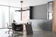 Eurofase 37064-013 Cameno 45" Matte Black LED Chandelier
