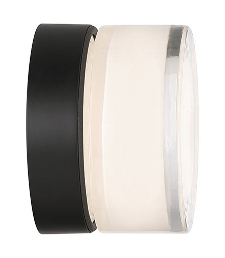Eurofase 50271-047 Sternn 5" Matte Black LED Outdoor Ceiling Light
