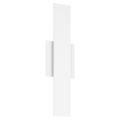 Exterior Wall Sconce Thesis 207716A Jacks 22 inch Textured White 5CCT LED Exterior Wall Sconce THESIS