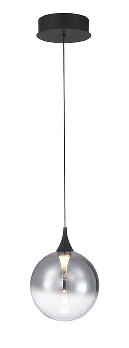Eurofase 50250-028 Iissa 6" Matte Black LED Pendant Light