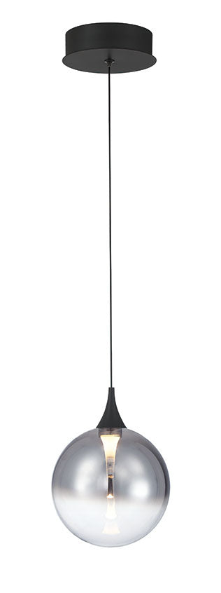 Eurofase 50250-028 Iissa 6" Matte Black LED Pendant Light