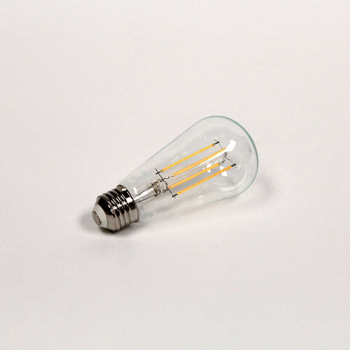 LED Filament Bulbs Halco - ST19CL8ANT/827/LED2 - LED S19 Shape Filament Clear (E26) 120V 800L 15Khr Dimm Halco Lighting Technologies