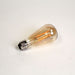 LED Filament Bulbs Halco - ST19AMB8ANT/822/LED2 - LED S19 Shape Filament Amber (E26) 120V 650L 15Khr Dimm Halco Lighting Technologies