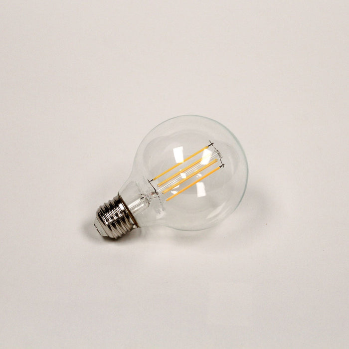 LED Filament Bulbs Halco - G25CL8ANT/827/LED2 - LED Globe (G25) Filament Clear (E26) 120V 800L 15Khr Dimm Halco Lighting Technologies