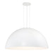 Eurofase 37230-038 Laverton 47" Matte White LED Chandelier