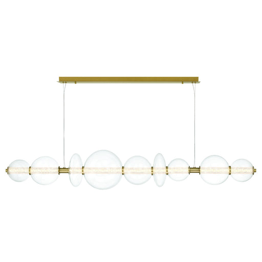 Eurofase 47257-016 Atomo 74" Gold LED Chandelier