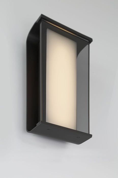 Eurofase 50111-015 Dulton 14" Matte Black LED Outdoor Wall Light
