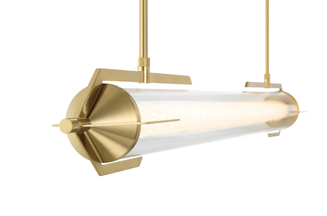 Eurofase 45715-025 Espada 48" Gold LED Chandelier