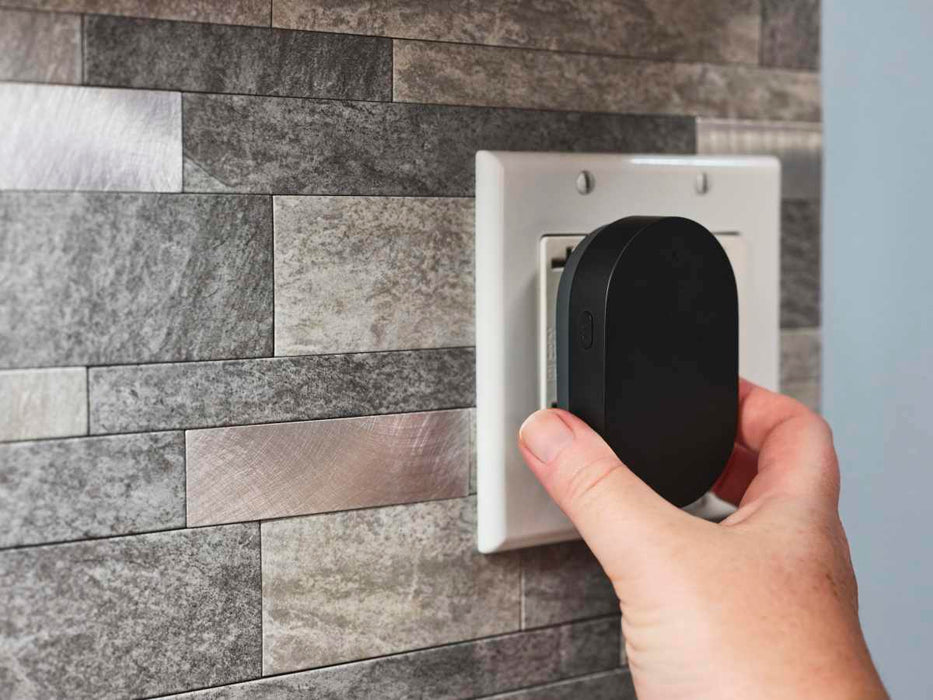 Security Lighting Nuvo 86-934 Starfish - Chime For Smart Doorbell Cam - Black Finish Nuvo