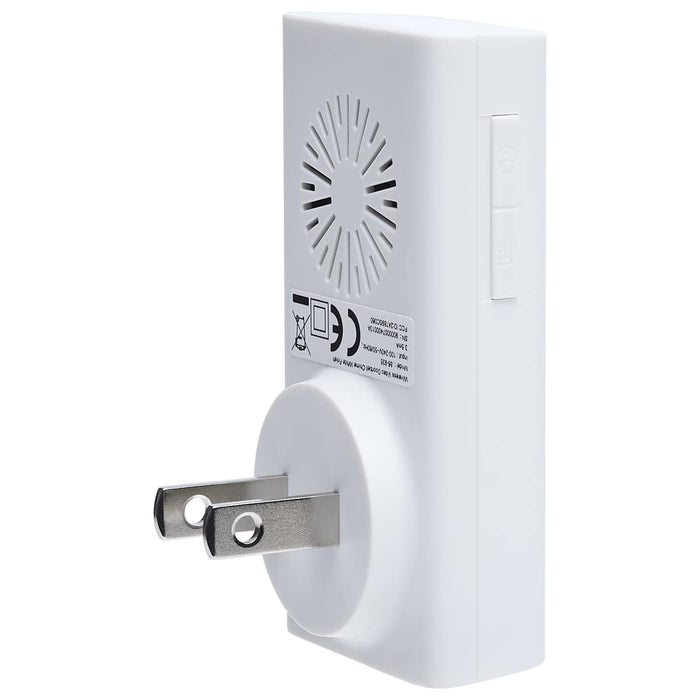 Security Lighting Nuvo 86-935 Starfish - Chime for Smart Doorbell Cam - White Finish Nuvo