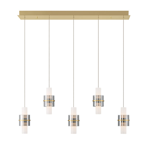 Eurofase 45595-011 Rola 42" Gold LED Chandelier