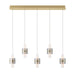 Eurofase 45595-011 Rola 42" Gold LED Chandelier