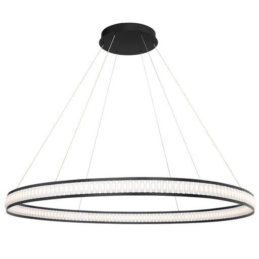 Eurofase 37093-013 Forster 60" Matte Black LED Chandelier