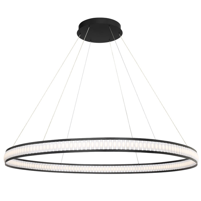 Eurofase 37093-013 Forster 60" Matte Black LED Chandelier