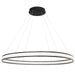 Eurofase 37093-013 Forster 60" Matte Black LED Chandelier