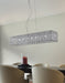 Linear Chandelier Z-Lite 872CH-45 Chrome Terra 9 Light Linear Chandelier Z-Lite