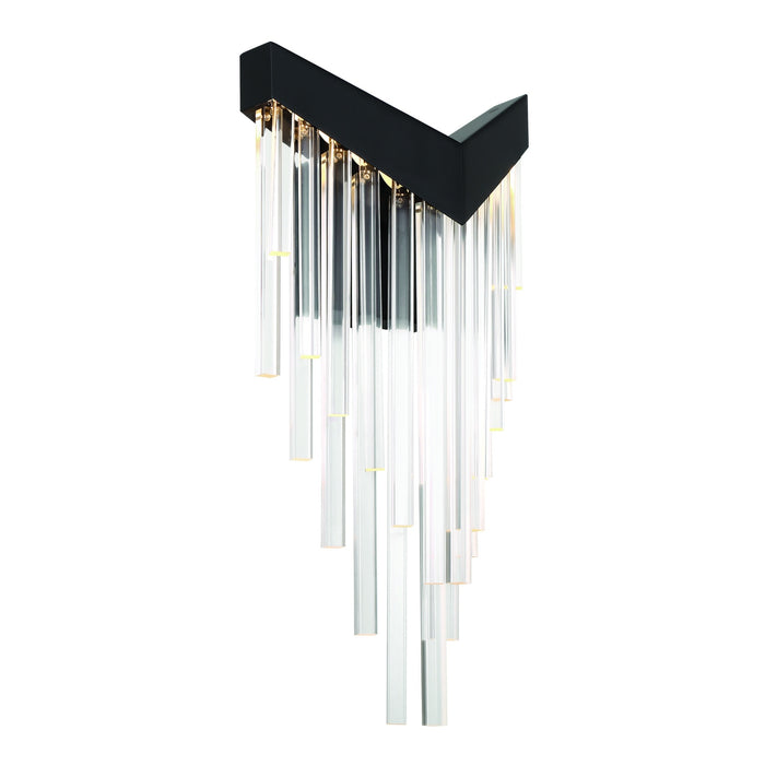 Eurofase 47600-027 Vivien 20" Matte Black LED Wall Sconce
