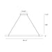 Eurofase 38138-010 Mucci 60" Matte Black LED Chandelier