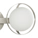 Vanity Light Thesis 206972A Parker 16 inch 2 light Brushed Nickel Vanity Light with Etched Opal Glass Shades THESIS