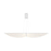 Eurofase 46344-035 Seraph 59" Matte White LED Chandelier