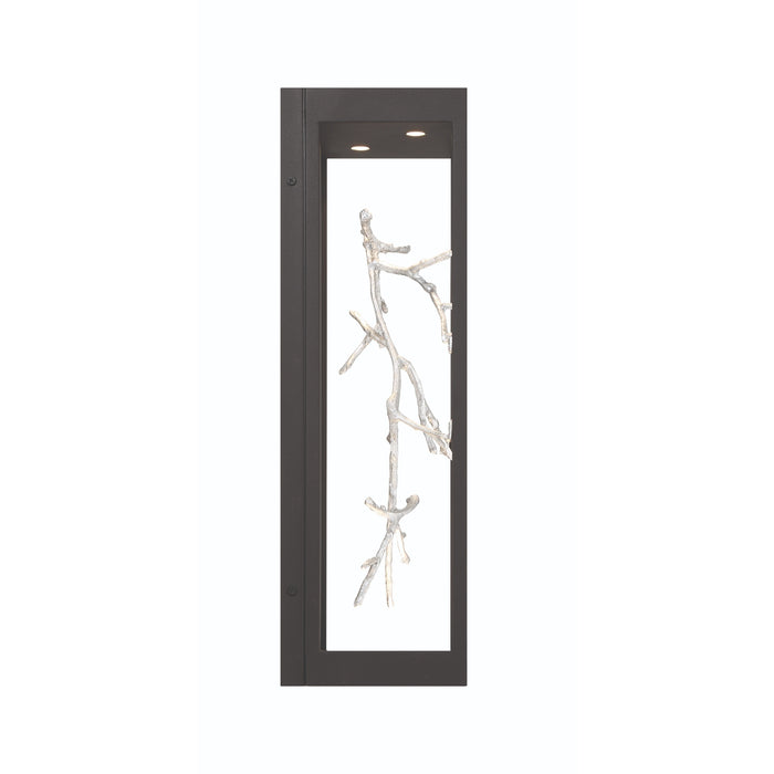 Eurofase 45699-023 Aerie 20" Silver-Black Mix LED Outdoor Wall Light