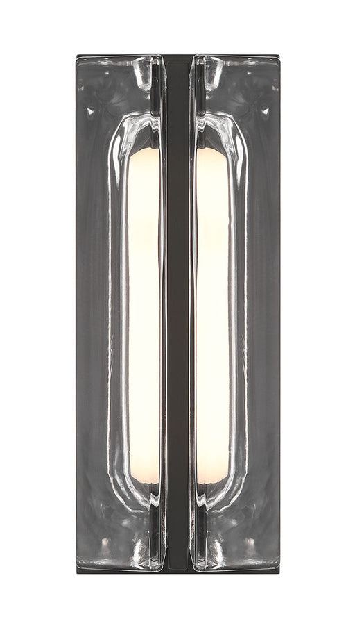 Eurofase 49022-025 Langferd 12" Matte Black LED Outdoor Wall Light