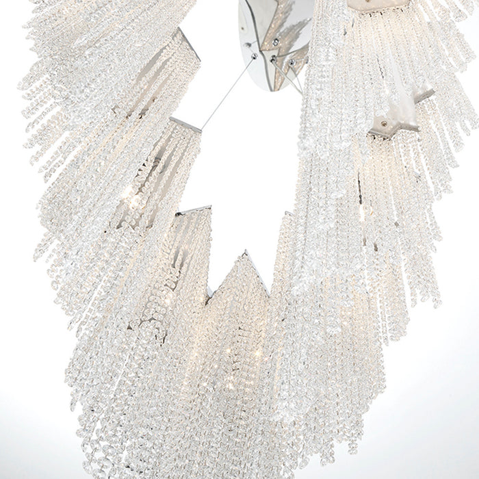 Eurofase 43884-018 Cohen 48" Chrome Chandelier