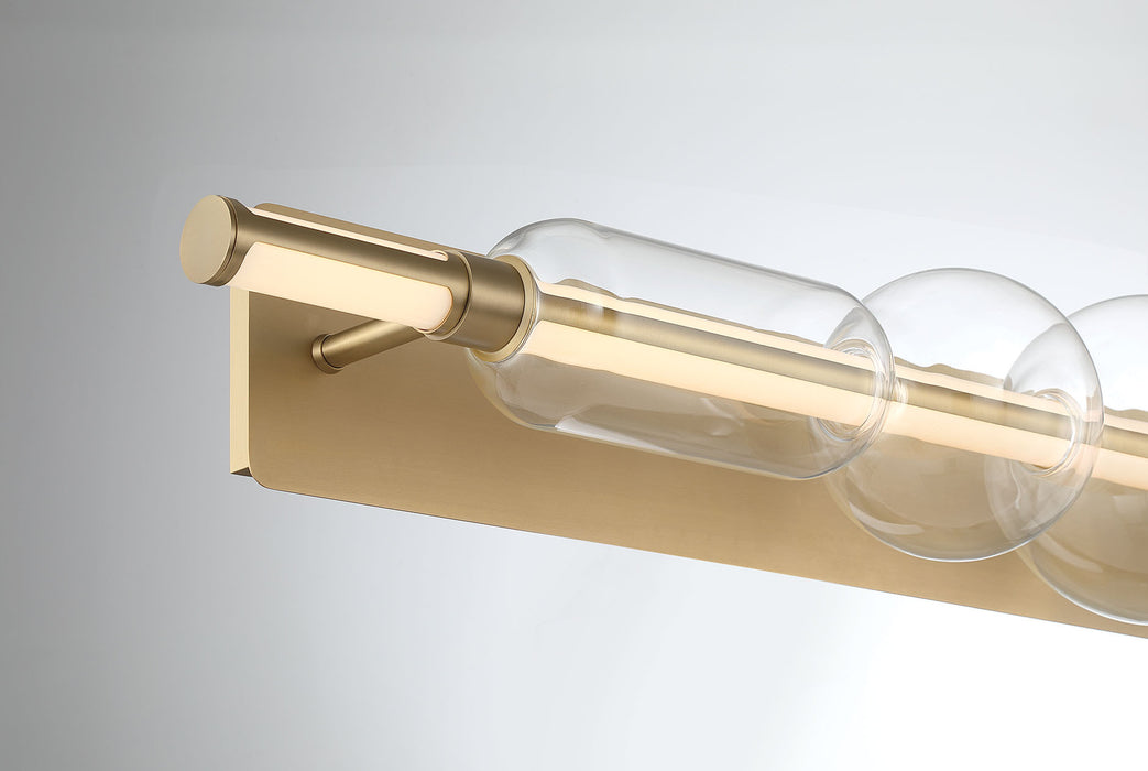 Eurofase 50051-038 Lucent 40" Gold LED Vanity Light