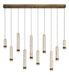 Eurofase 50129-027 Cambre 50" Antique Brass LED Chandelier