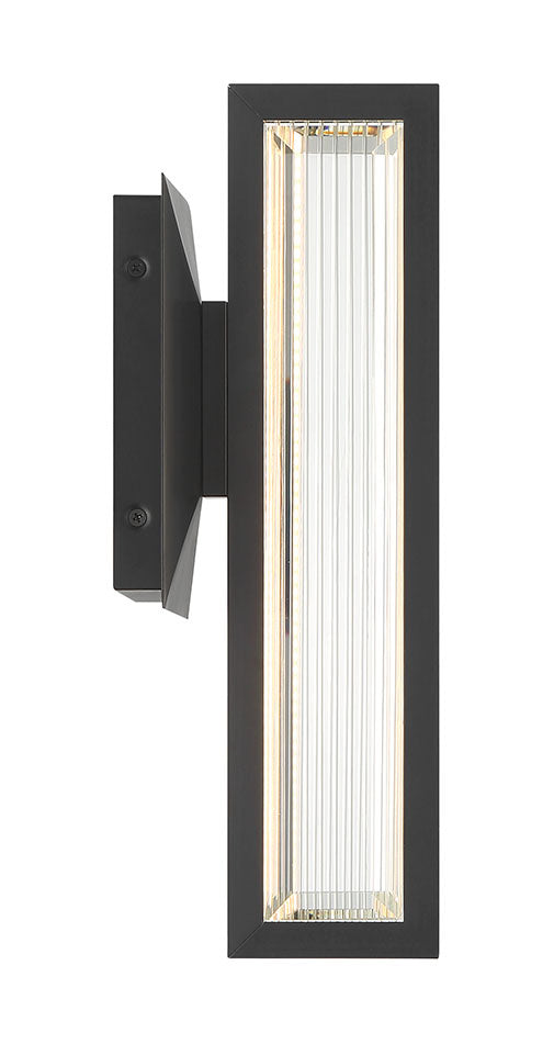 Eurofase 49178-012 Aelin 14" Matte Black LED Outdoor Wall Light