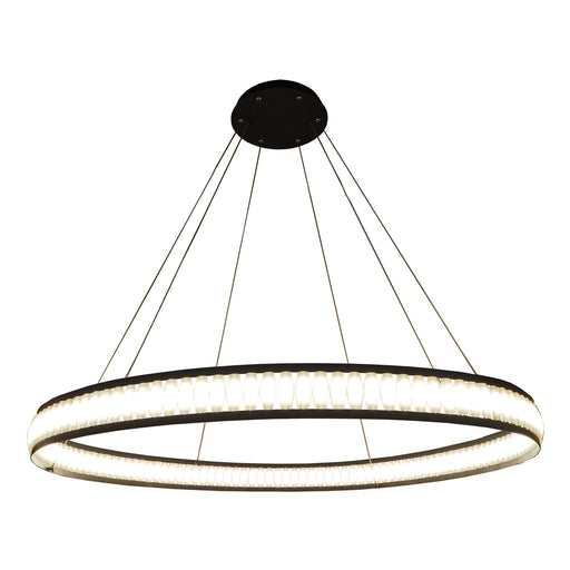 Eurofase 37092-016 Forster 47" Matte Black LED Chandelier