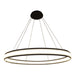 Eurofase 37092-016 Forster 47" Matte Black LED Chandelier