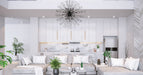 Eurofase 43865-017 Dendelio 54" Matte Black Chandelier