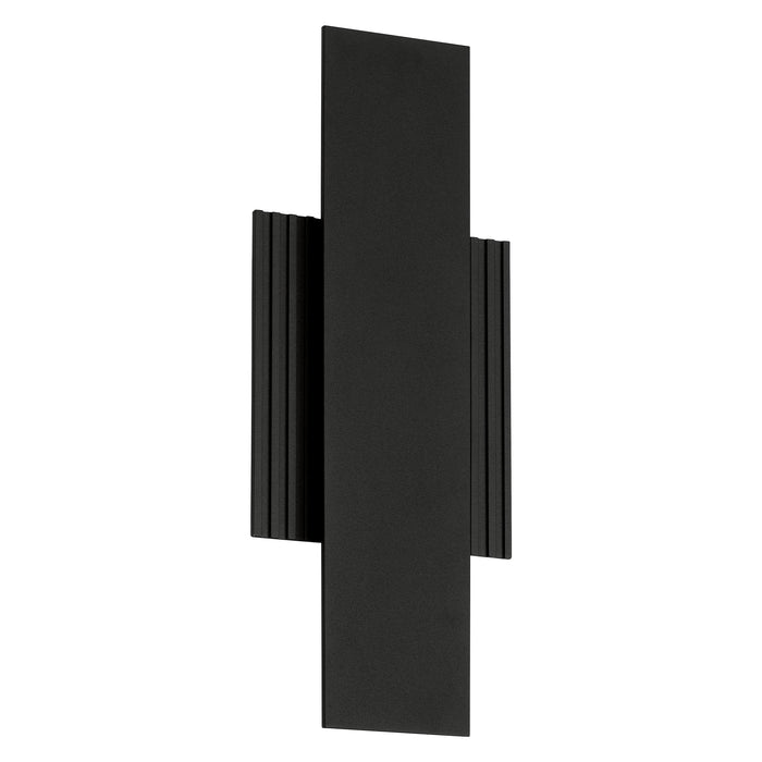 Exterior Wall Sconce Thesis 207711A Jacks 15 inch Textured Black 5CCT LED Exterior Wall Sconce THESIS