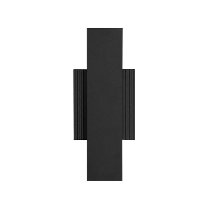 Exterior Wall Sconce Thesis 207711A Jacks 15 inch Textured Black 5CCT LED Exterior Wall Sconce THESIS