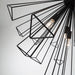 Eurofase 43863-013 Dendelio 30" Matte Black Chandelier