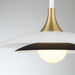 Eurofase 46441-010 Welsh 18" Matte White LED Pendant Light