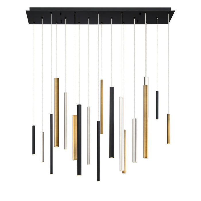 Eurofase 31446-043 Santana 42" Mix LED Chandelier