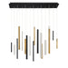Eurofase 31446-043 Santana 42" Mix LED Chandelier