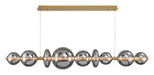 Eurofase 47257-023 Atomo 74" Gold LED Chandelier