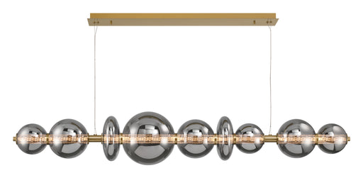 Eurofase 47257-023 Atomo 74" Gold LED Chandelier