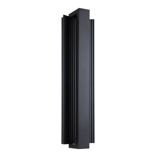 Exterior Wall Sconce Thesis 207135A Jubilee 24 inch Matte Black 5CCT LED Exterior Wall Sconce THESIS