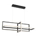 Eurofase 39324-016 Bordo 56" Matte Black LED Chandelier
