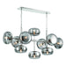 Eurofase 37089-029 Nottingham 54" Polished Nickel Chandelier